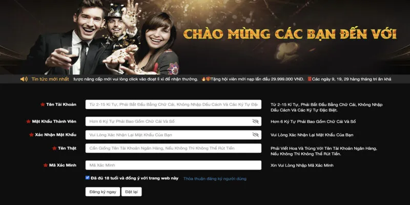 Đăng ký tài khoản tại i9bet nhanh chóng